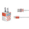 Croatia Flag Distressed iPhone Charger (5W USB) Skin